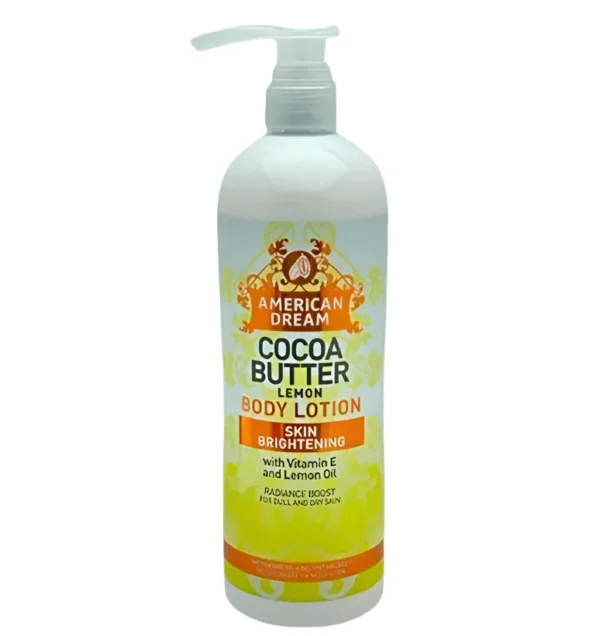 American Dream Cocoa Butter Lemon Body Lotion