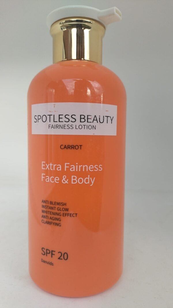 SPOTLESS BEAUTY Fairness Lotion