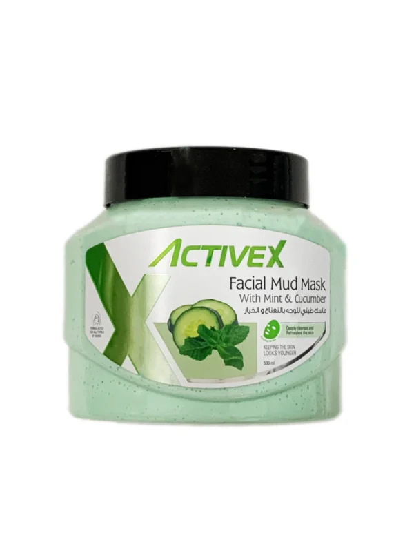 Activex Facial Mud Mask With Mint & Cucumber