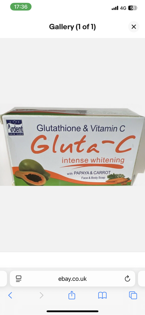 Gluta - C with Papaya & Carrot soap