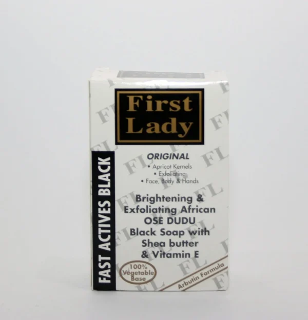 First Lady Fast Actives Black Soap