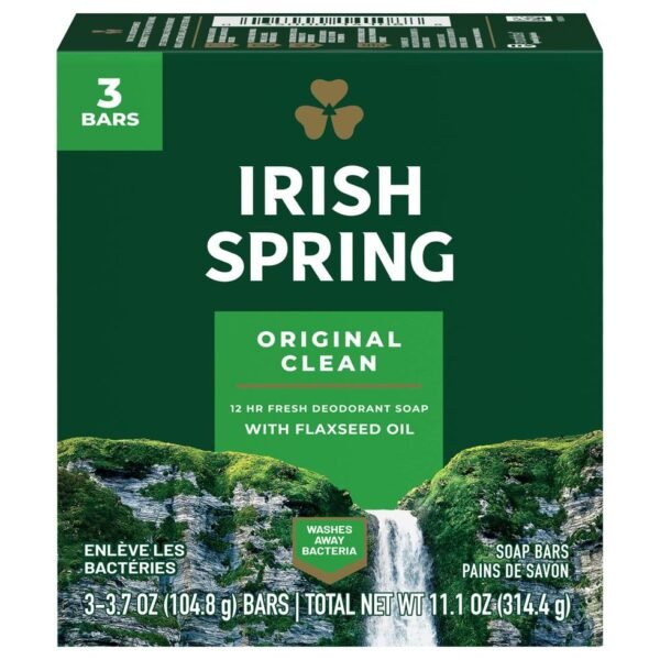 Irish Spring Original Clean Bar Soap