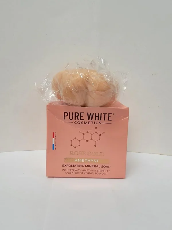 Pure White Rose Gold Soap
