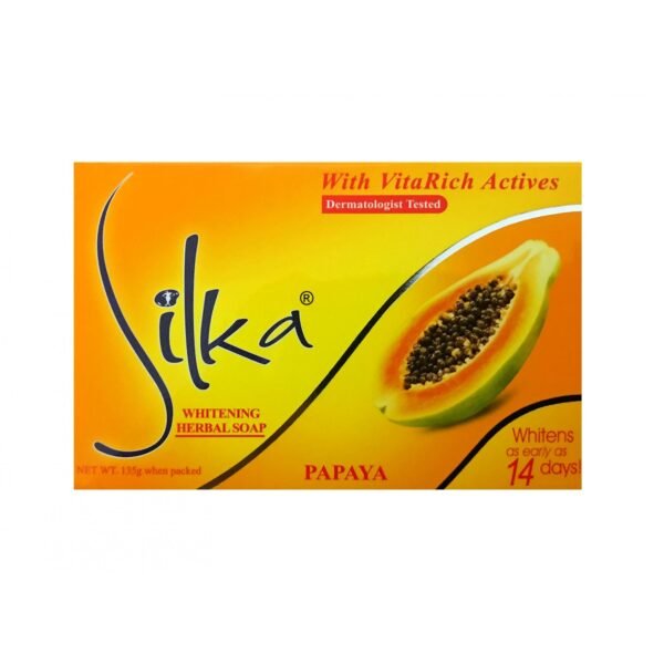 Silka Whitening Herbal Papaya Soap