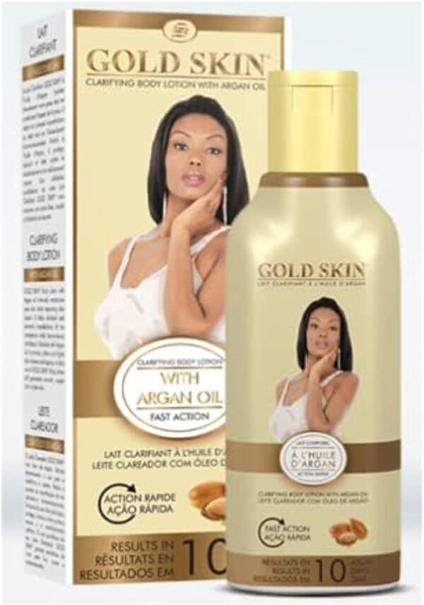 Gold Skin With Argan Oil Body Lotion