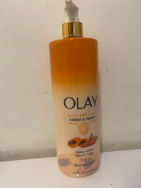 Olay With Carrot & Papaya Lotion
