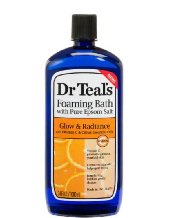 Dr Teal's Glow & Radiance Foaming Bath With Pure Epsom Salt