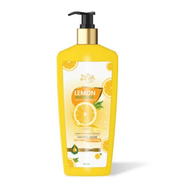 Zarwa Gold Lemon Whitening Hand & Body Lotion