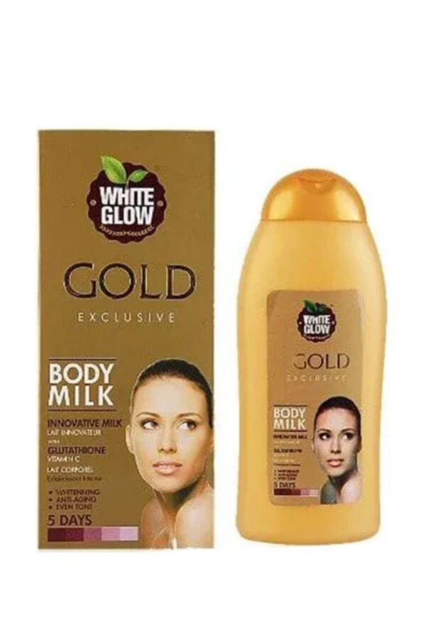 White Glow Gold Body Milk