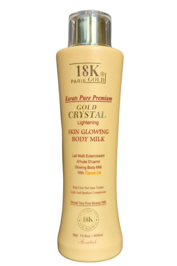 18k Paris Gold Skin Glowing Body Milk