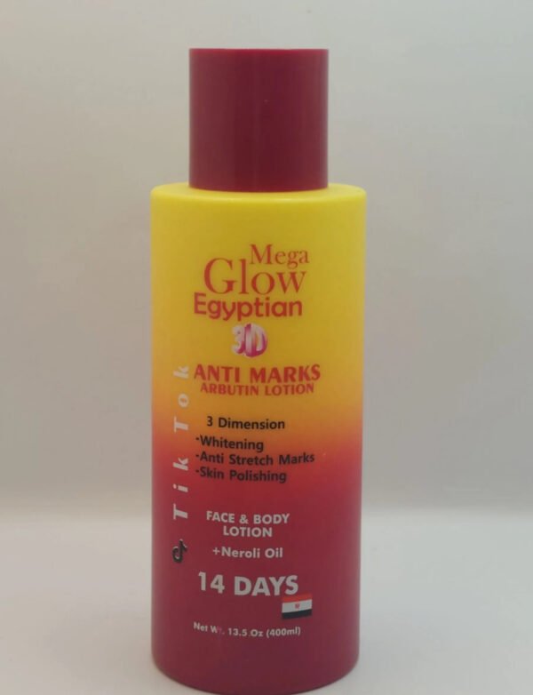 Mega Glow Egyptian Anti Marks Arbutin Face And Body Lotion