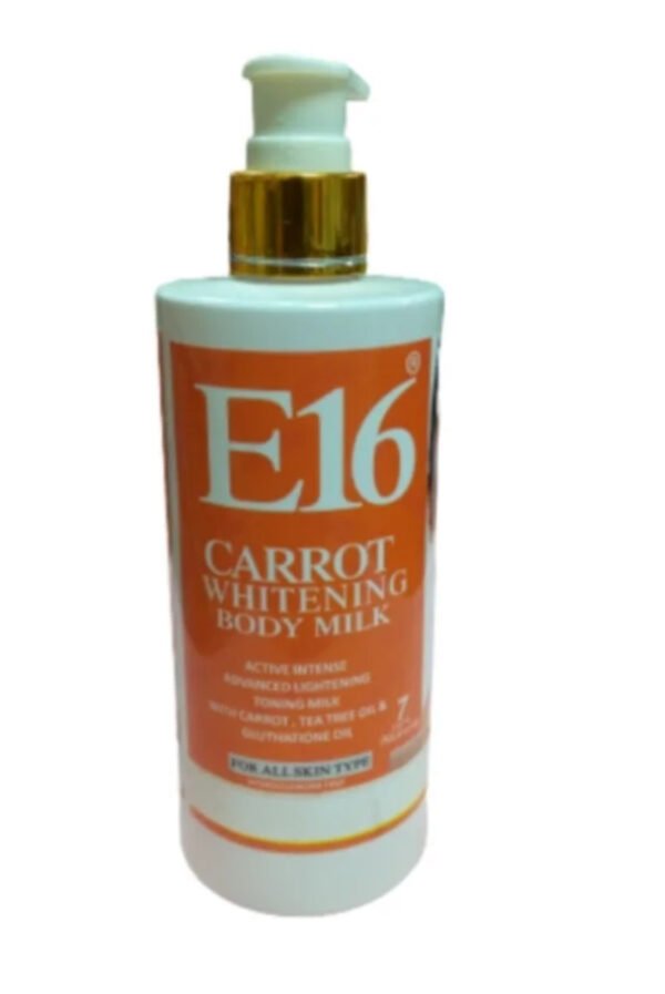 E16 Carrot Whitening Body Milk