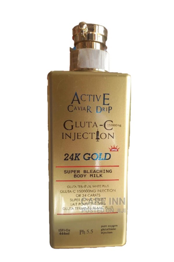 Active Caviar Drip Gluta-C Injection 24k Gold Body Milk