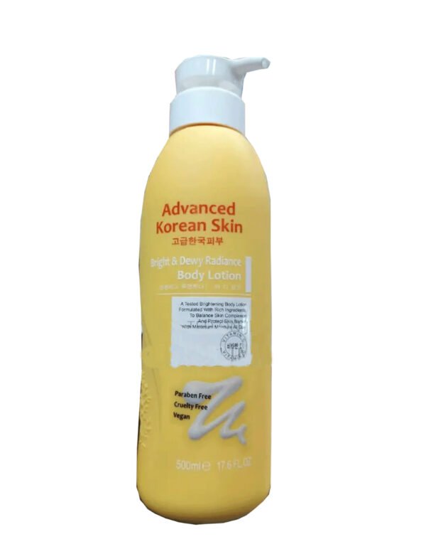 Advanced Korean Skin Bright & Dewy Radiance Body Lotion
