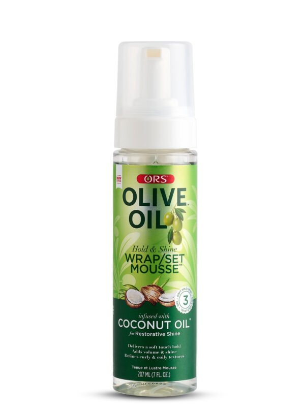 Ors Olive Oil Wrap/Set Mousse Infused With Coconut Oil