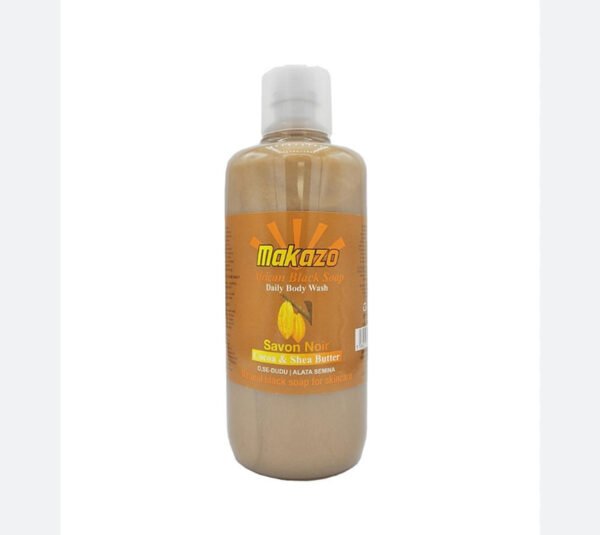 Makazo African Black Soap Cocoa & Shea Butter
