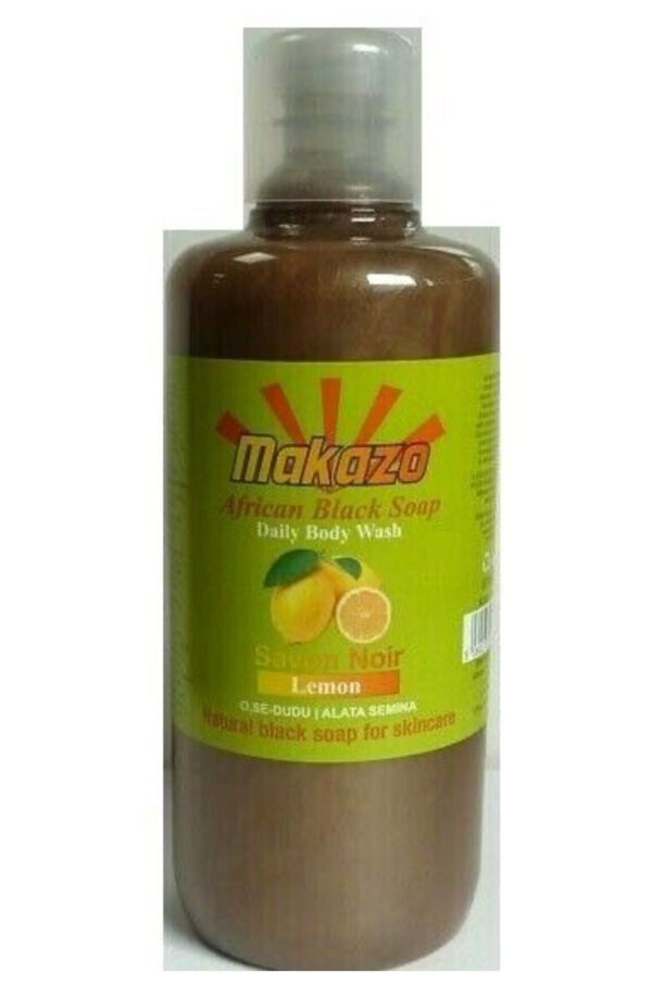 Makazo African Black Soap Lemon