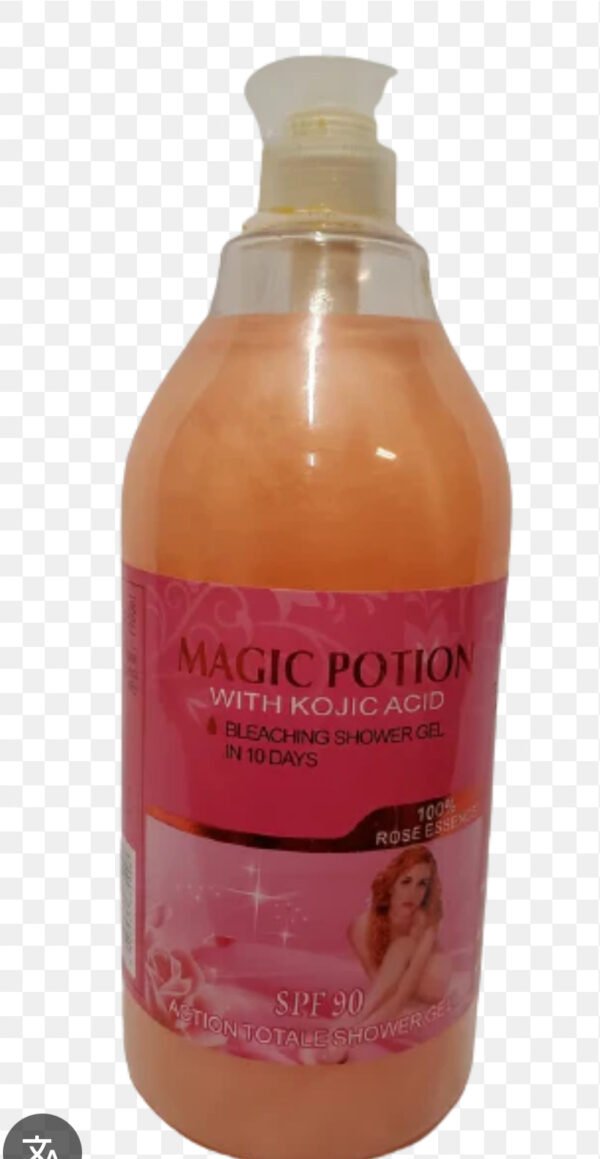 Magic Potion With Kojic Acid Bleaching Shower Gel Rose Essence