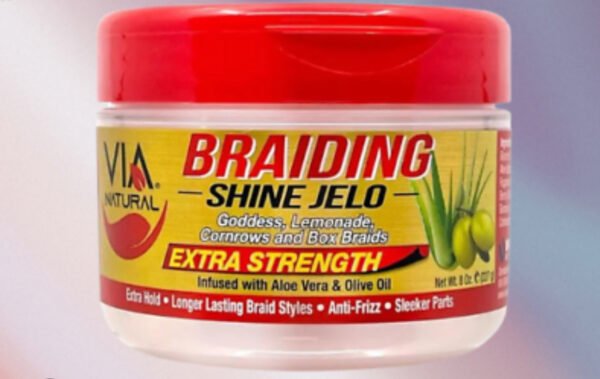Via Natural Braiding Shine Jelo Extra Strength