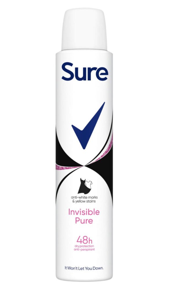 Sure Invisible Pure Body Spray