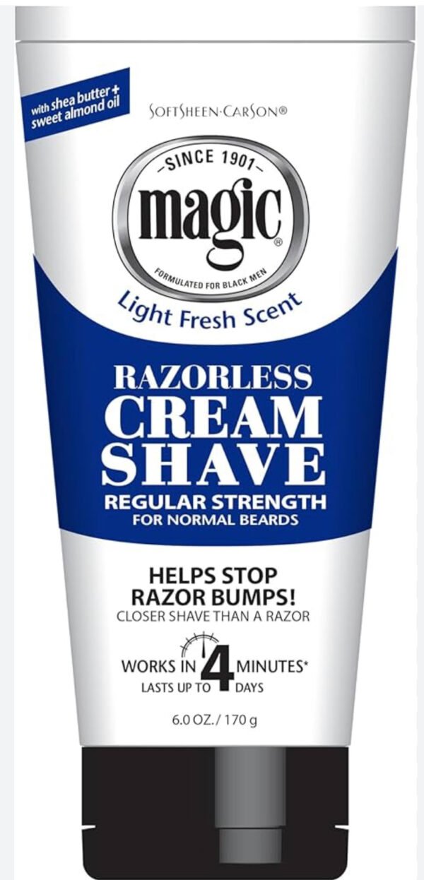 Magic Razorless Cream Shave Regular Strength