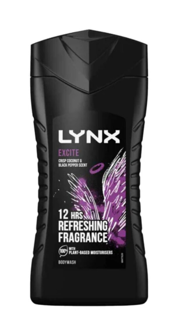 Lynx Excite Crisp Coconut & Black Pepper Scent Body Wash