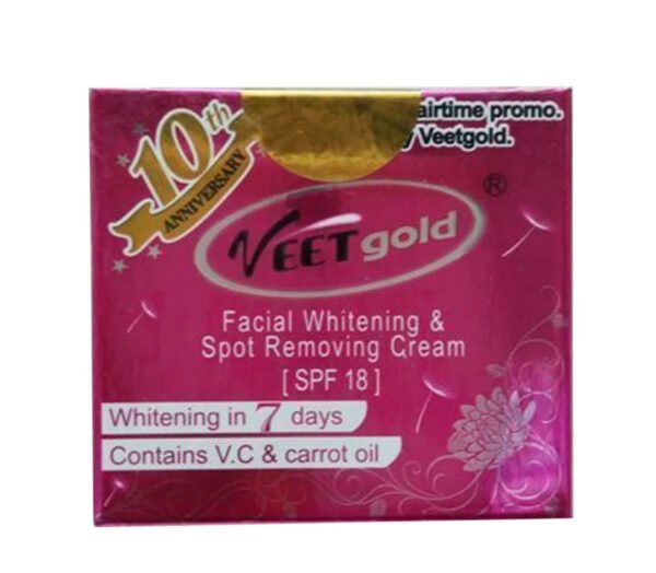 Veet Gold Contains V.C & Carrot Oil Face Cream