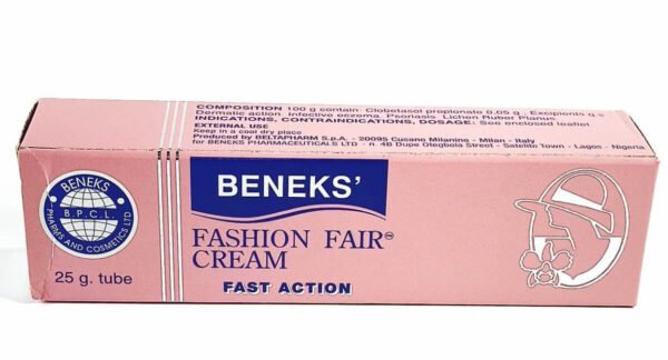 Beneks' Fashion Fair Tube Cream