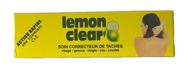Lemon Clear Tube Cream