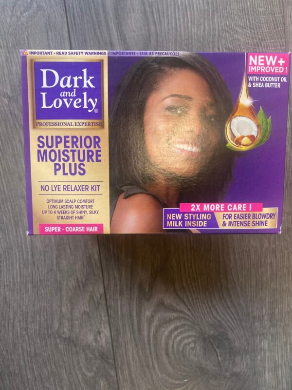 Dark & Lovely No Lye Relaxer Kit
