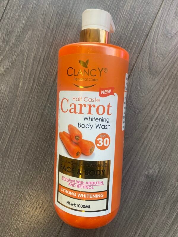 Clancy Half Caste Carrot Body Wash