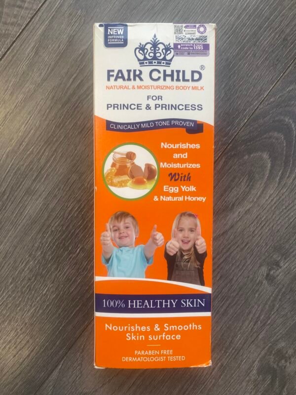 Fair Child Body Milk With Egg Yolk & Natural Honey