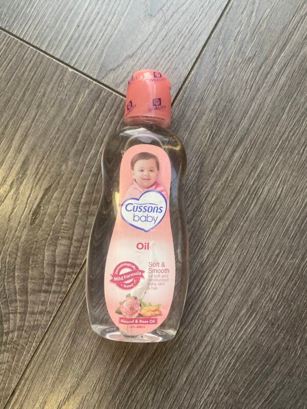 Cussons Baby Oil Almond & Rose Oil