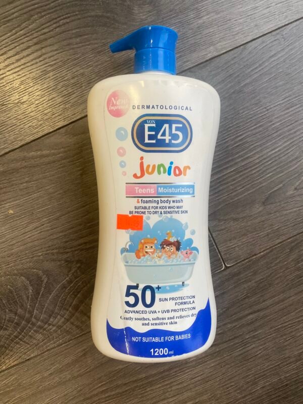 E45 Junior Teens Moisturizing Foaming Body Wash