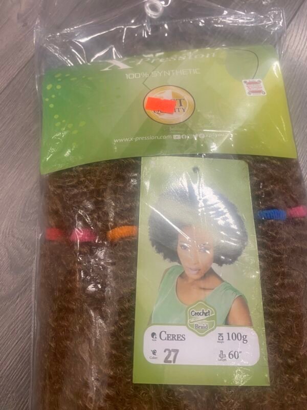 X- pression Crochet Braid Ceres Colour 27