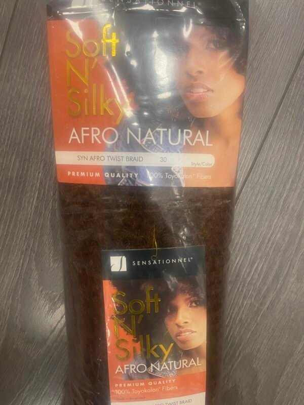Soft N’ Silky Syn Afro Twist Braid Color 30