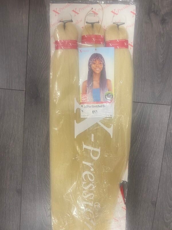 X-pression 3x pre-stretched Braid Color 613