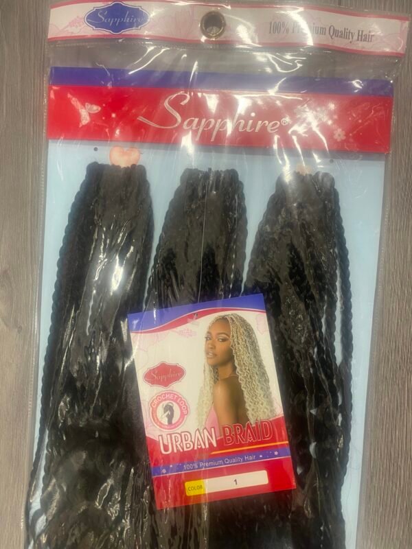 Sapphire Urban Braid Color 1