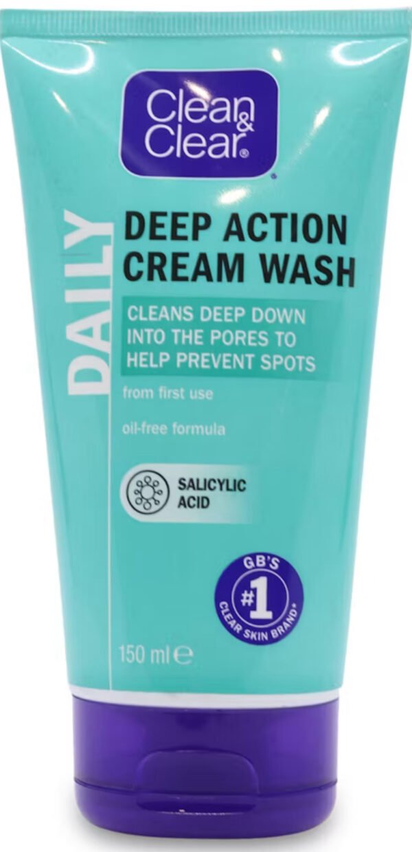 Clean & Clear Deep Action Cream Wash