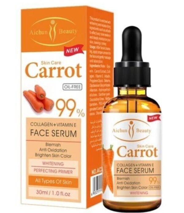 Aichun Beauty Skin Care Carrot Face Serum