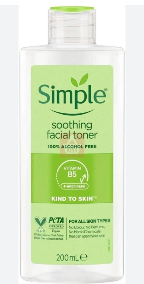 Simple Soothing Facial Toner