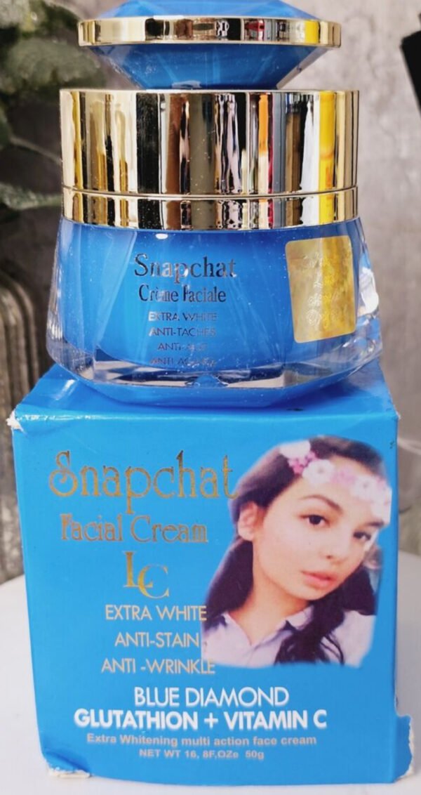Snapchat Facial Cream Blue Diamond